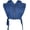 Dark Blue, variant on Women's Denim Puffer Vest Top Sleeveless Hooded Camo Print Side Lace Up Hollow Out Quilted Waistcoat Jacket