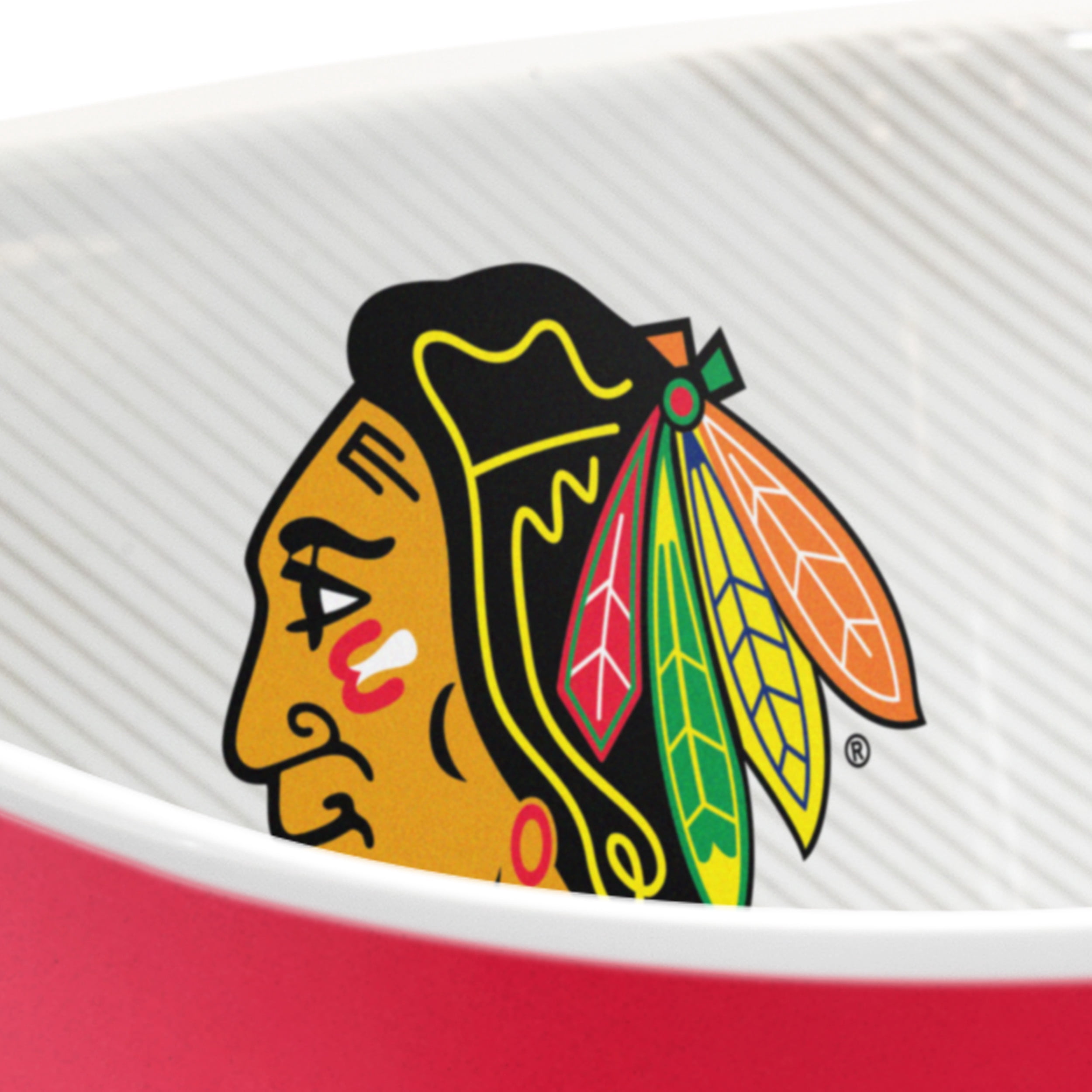 Chicago Blackhawks Large Party Bowl