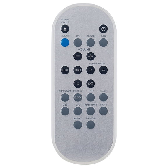 New Remote Control for Philips Micro Hi-Fi System MCM276R MCM276R/37B MCM276R/37