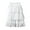 White, variant on WOYY Toddler Girls Pleated Layered Skirt Mesh Princess Tulle Skirt Underskirt, Sizes 1-8