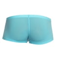 thumbnail image 4 of zuwimk Mens Underwear Men's Boxer Briefs Cotton Spandex Soft Tag Free Underwear Light Blue,M, 4 of 5