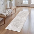thumbnail image 5 of Washable Kitchen Runner Rug 2x5 ft, Modern Vintage Soft Low Profile Non Slip Rug with PVC Backing, Farmhouse Vintage Carpet for Kitchen Sink, Hallway, Laundry Room, 5 of 6