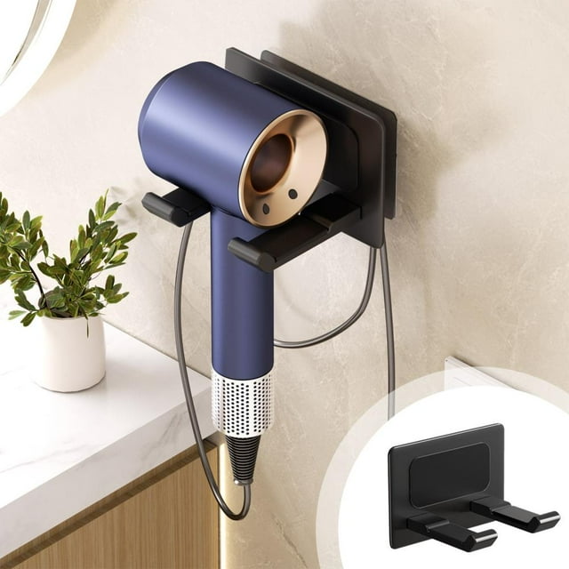 Feltree Hair Dryer Rack Bathroom Hair Dryer Hanging Rack Hair Dryer Placement Storage Rack Folding Hair Dryer Price Storage Bracket Can Hang Jewelry