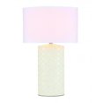 thumbnail image 1 of Elegant Decor TL3032WH Alois 1 Light White Table Lamp, 1 of 1