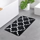thumbnail image 4 of Advancent Felpudo de entrada diseño contraído resistente a la suciedad alfombra de suelo grande alfombra de cocina antideslizante baño dormitorio Decoración del hogar Negro Advancent HA067634-02, 4 of 6