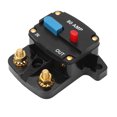 thumbnail image 4 of Audio Fuse Breaker Inverter, Heavy Duty Manual Reset Car Stereo Fuse Holder Wear Resistant Pressure Resistant  For Audio Stereo System 80A, 4 of 8