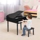 thumbnail image 4 of Costway Piano de Juguete con Banco de 30 Teclas Instrumento Musical de Aprendizaje para Niños 3-8 Años, 4 of 10