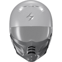 Scorpion Exo Face Mask for Covert 2 Helmets -  Cement Gray - XL-3XL
