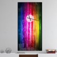 thumbnail image 2 of DesignArt Glowing Background Large Wall Clock, 2 of 2