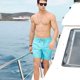 thumbnail image 4 of Nuevos pantalones cortos de playa para vacaciones de verano para hombre, bañadores, pantalones cortos de surf de talla grande con forro de malla, 4 of 5
