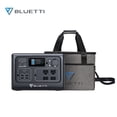 thumbnail image 1 of Bluetti Portable Power Station With 200W Solar Panel Included, EB55 537Wh Solar Generator W/ 4 110V/700W AC Outlets, LiFePO4 Battery Pack for Camping, Adventure, Emergency, 1 of 7