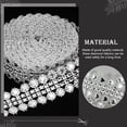 thumbnail image 1 of UPOUART Rhinestone Wrap Plata Para Bodas Y Celebraciones Con Fácil Y, 1 of 8
