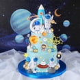 thumbnail image 4 of Decoración para tartas espaciales, 31 unidades, para baby shower, 4 of 5