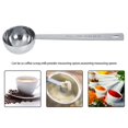 thumbnail image 2 of Cuchara medidora de acero inoxidable de 30 ml para café, cocina y bar, medición precisa, 2 of 8