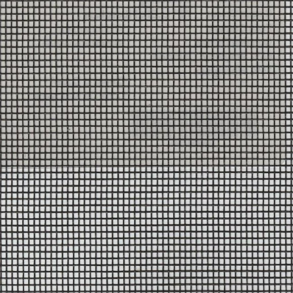 72 Tissu Anti-Insectes en Fibre de Verre Revêtu de Vinyle, Noir Clair