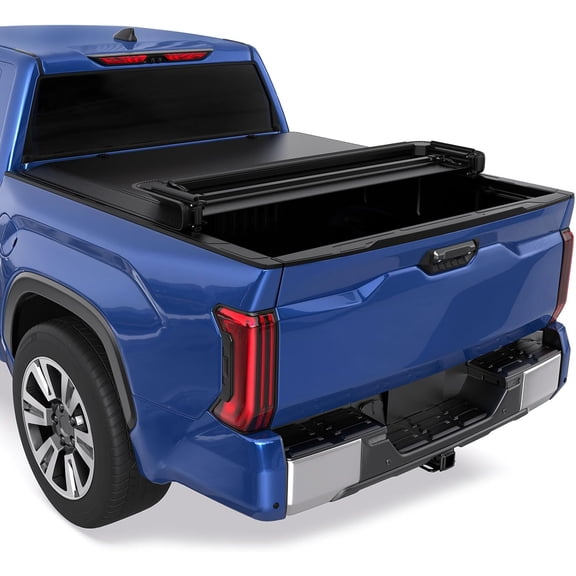 ZHIBO Soft Tri-Fold Tonneau Cover for 2024-2025 Toyota Tacoma 5ft Bed