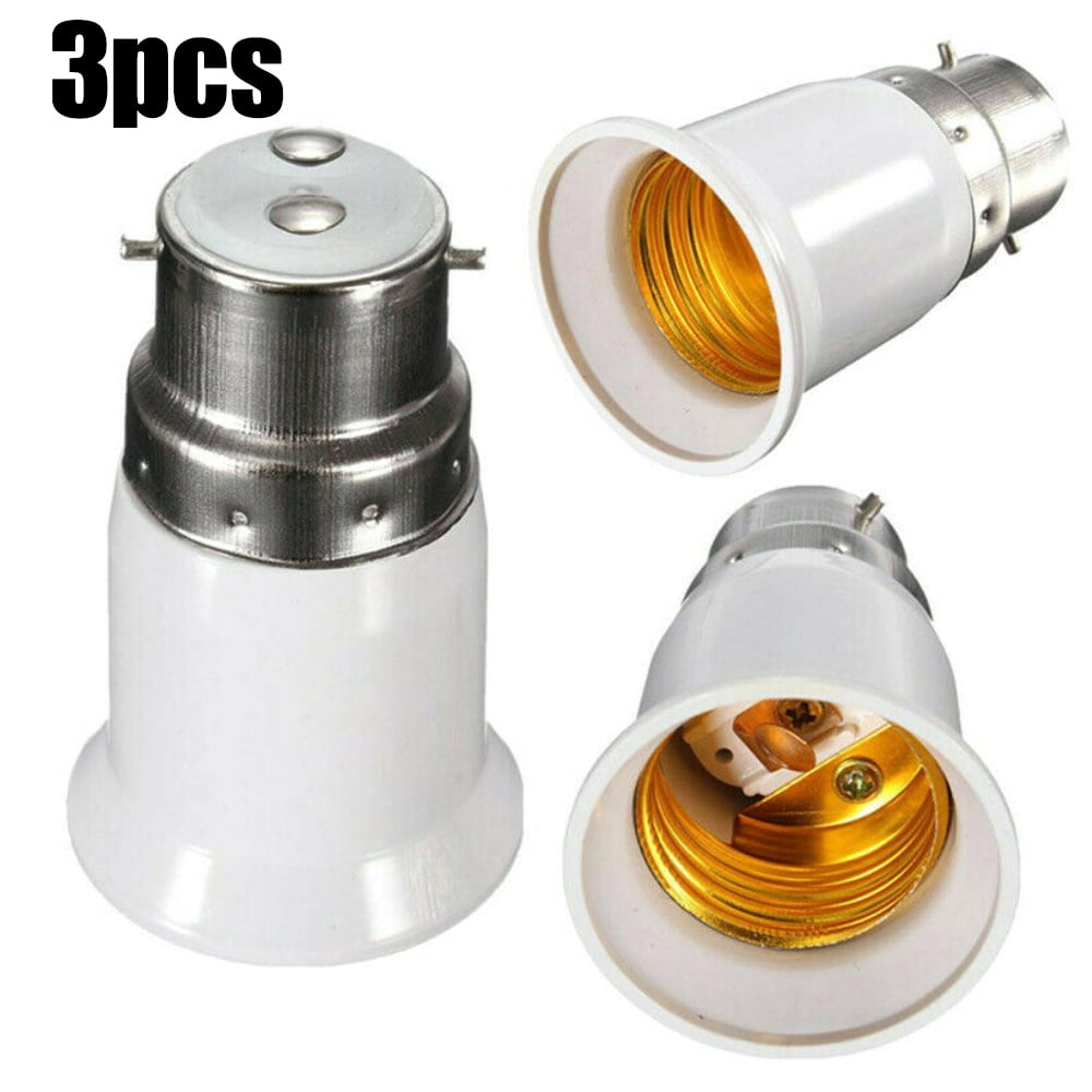 5PCS Socket Adapter B22 to E12 Base Lamp holder Converter