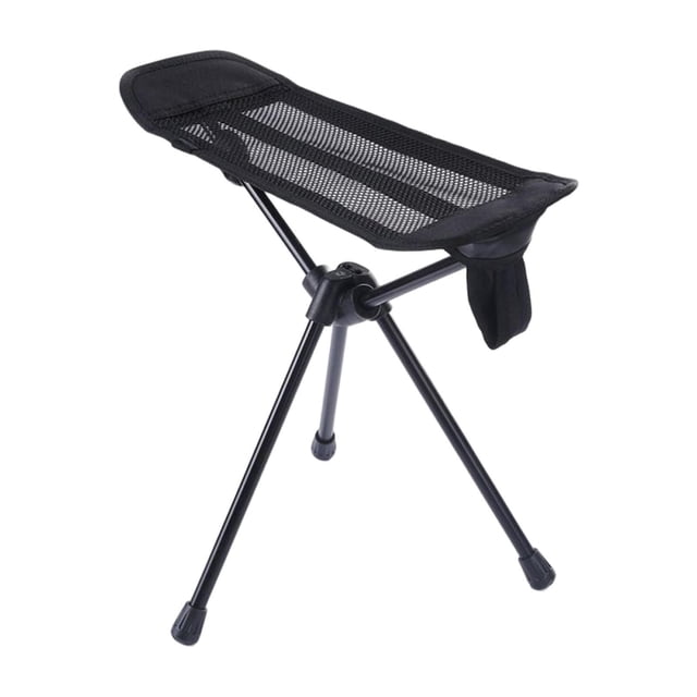 Eigraketly Silla plegable Reposapiés Silla de pesca portátil Reposapiés para acampar Senderismo carpas