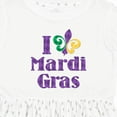 thumbnail image 4 of Inktastic I Love Mardi Gras Girls Toddler Dress, 4 of 5