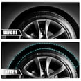 thumbnail image 3 of Juego de guardabarros delanteros y traseros para Toyota 4Runner con clips de retención negro 4 piezas, 3 of 7
