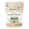 thumbnail image 3 of Emmy's Organics Classic Coconut Cookies Vegan Grain-Free Vanilla Bean 6 oz Pack of 2, 3 of 4