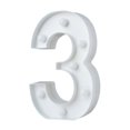 thumbnail image 2 of POINTERTECK Signe de Marquise LED Romantique 3D 26 Alphabets 0-9 Chiffres Veilleuse Murale, 2 of 8