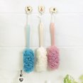 thumbnail image 2 of Miangastore 2pcs Long Handle Bath Ball Scrubber Bathing Brush with Hanging String White, 2 of 8
