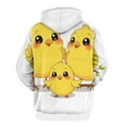 thumbnail image 3 of Cute Chick Family 3d Sweatshirts Hoodie Fashion Casual Personality Men's Women Street Hoodie Pullovers Long Sleeve Comfortable Top, 3 of 6