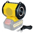 thumbnail image 4 of Cordless Bluetooth Wireless Portable Speaker for 18V Battery with TWS Pairing Function, Dual USB Port, RGB Light, 4 of 5