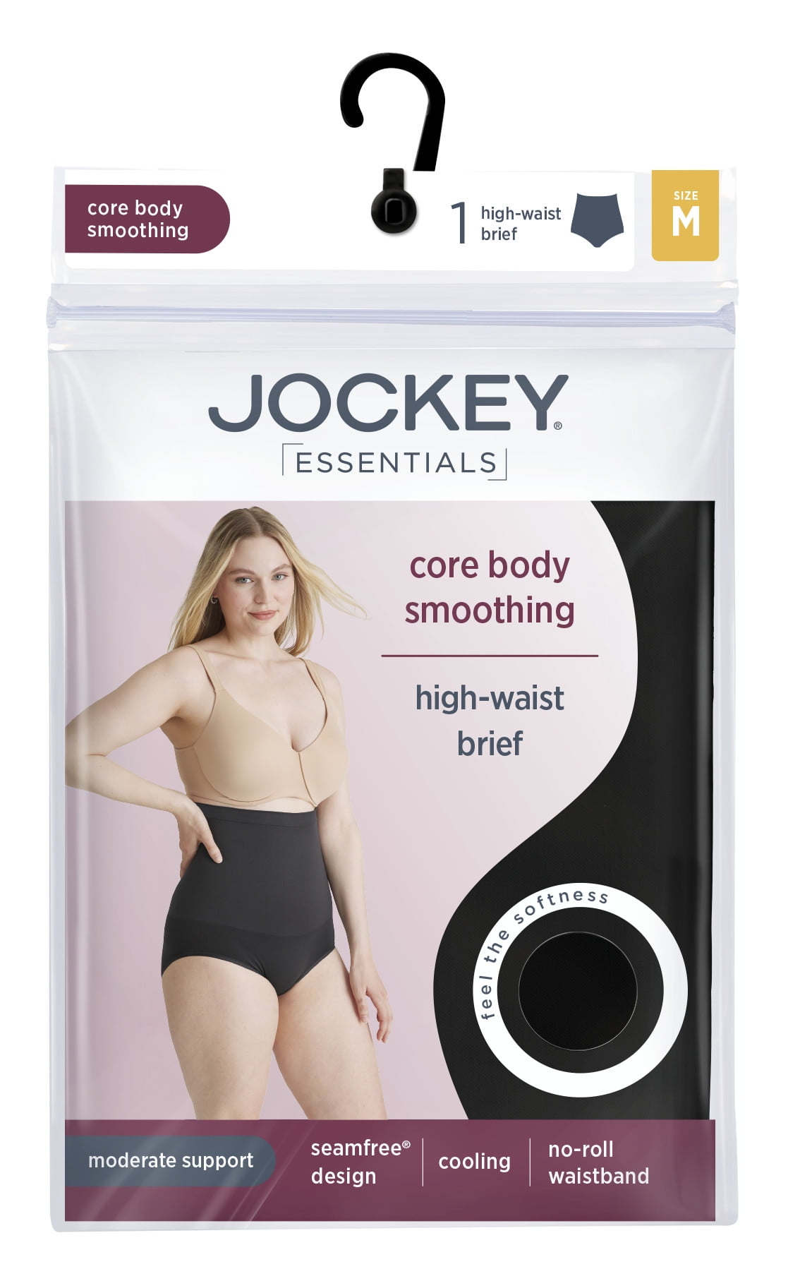 Jockey® Essentials Women's Core Body Smoothing High-Waist Brief, Sizes Small-3XL