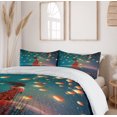 thumbnail image 6 of Ambesonne Fantasy Duvet Cover Set, Red Magic Water on Air, 2-Calking, Navy Blue, 6 of 7