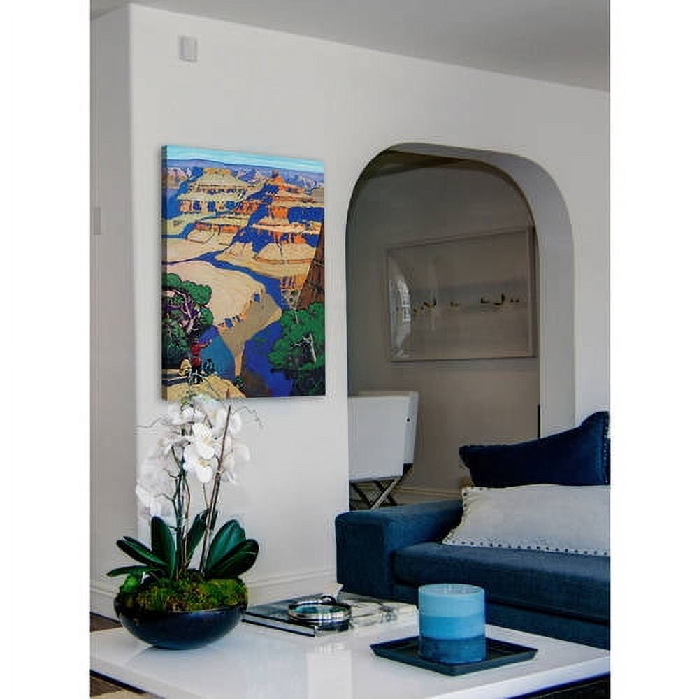 "Bird's Eye View" Painting Print on Wrapped Canvas