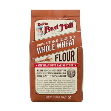 Bob's Red Mill Whole Wheat Flour, 5 Pound (Pack of 1) RED13