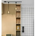 thumbnail image 6 of KAYYELAMP Total Length 24 Inches J-Type Track Light Vintage Design E26 Base with Switch Cylinder Shade Drop Light for Kitchen Sink Loft Stairways Loft(No Bulb, Track), 6 of 7