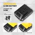 thumbnail image 4 of DNA Motoring 18V Variable Speed Cordless Battery Drill Driver, 3/8 in Keyless Chuck, 21+1 Torque, 4 of 4