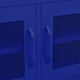 thumbnail image 4 of Mueble para TV VidaXL, estilo industrial, construcción de acero azul marino, 4 of 5