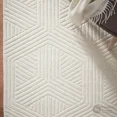 thumbnail image 4 of Area rug 8x13, Hand tufted, Wool Ivory, Rugs for Bed, Living room, 4 of 10