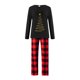 thumbnail image 3 of Pijamas navideños para la familia Pijamas navideños a juego para parejas Pijamas para bebés y niños Pijamas de manga larga, 3 of 5
