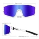 thumbnail image 3 of Gafas Deportivas Polarizadas Coloridas Espejo de Montar Gafas de Sol Al Aire Libre +Azul, 3 of 5