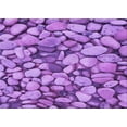 thumbnail image 1 of Ahgly Company Indoor Rectangle Patterned Violet Purple Area Rugs, 2' x 4', 1 of 6