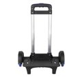 thumbnail image 3 of funtasica Stair Climber Folding Hand Truck with 3 Level Height Telescoping Handle Aluminum Alloy Bracket for Shopping, Office Versatile Black, 3 of 8