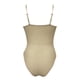 thumbnail image 3 of Gibobby Conjunto Lencería Tanga Y Bralette Lencería Sexy para Mujer Baby Doll Mujer Sexy Color Negro Mono Sensual y Elegante Fina Lenceria para Dama(Beige, X-CH), 3 of 5