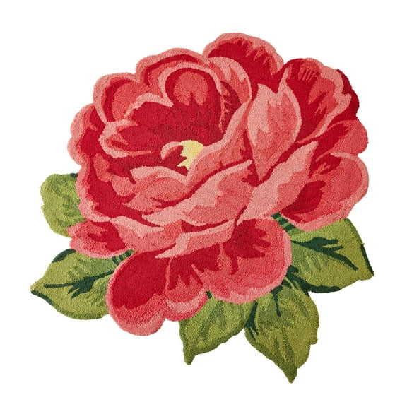 The Pioneer Woman 4' Rose-Shaped Indoor Rug