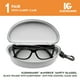 thumbnail image 2 of Gafas de seguridad KLEENGUARD V30 Maverick con lente transparente y montura negra, 2 of 9