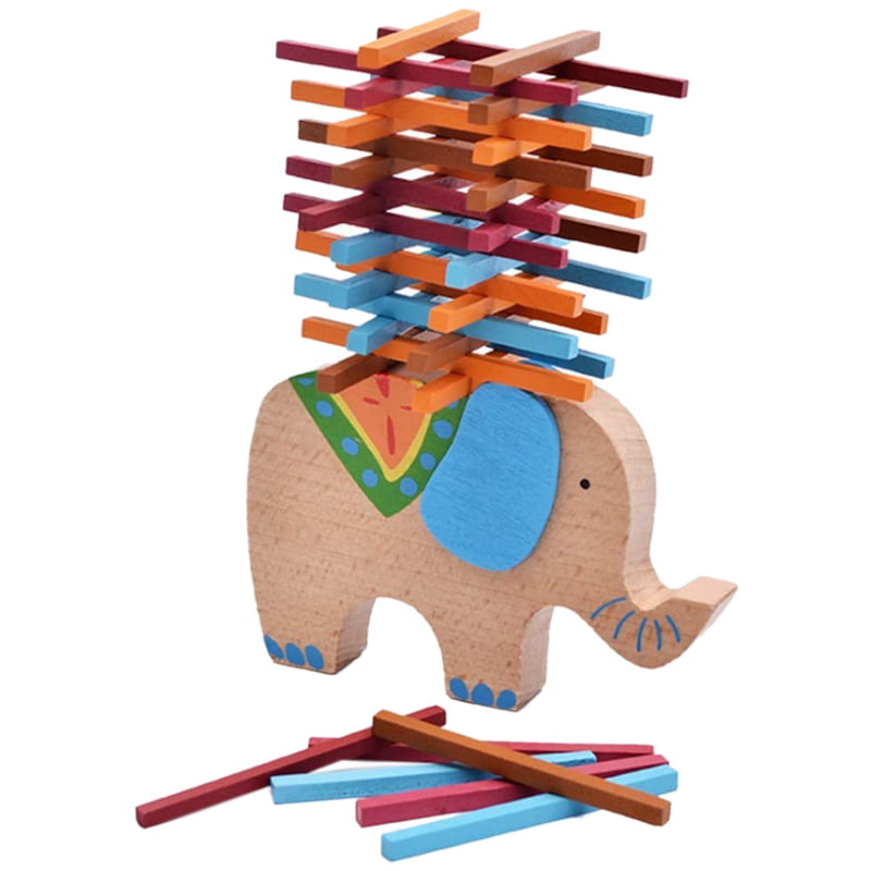 Zimbbos replacement piece Stacking Elephant Wood Educational Block Game u choose 