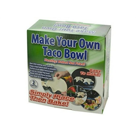 Gourmet Gift Bowl - gourmet trends make your own taco bowl set of 2