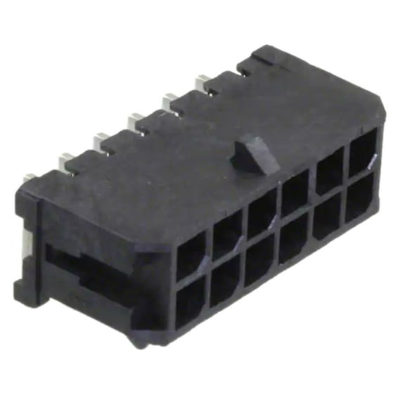 430451200 Connector Header R/A 12POS 3MM, RoHS