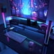 thumbnail image 4 of 2 Luces LED RGB para Decoración de Habitación, Lámpara Abyss con Bluetooth, Luz Ambiental, Iluminación de de Escritorio para TV, PC, Juegos, Luz de Fondo, B, 4 of 5