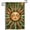 D, variant on XaaKee Garden Flags, Turquoise Dream Celestial Mural Pattern Yard Flags, Double-Sided High-Quality White Linen Small Garden Flags For Outdoor Yard Decoration, 12x18Inch