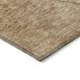 thumbnail image 5 of 8' X 10' Orange Copper And Terra Cotta Abstract Washable Indoor Outdoor Area Rug, 5 of 5